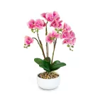 Műnövény dekoráció - orchidea - 5 féle - 56 cm