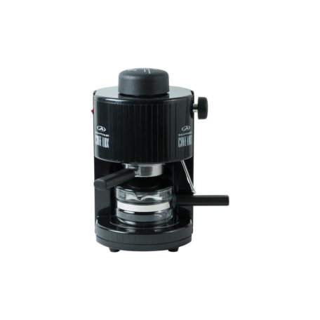 Szarvasi SZV-620 CAFE LUX kávéfőző, 800W, fekete színű, gőzcsappal, üveg kiöntő, biztonsági szelep, 304kPa nyomás