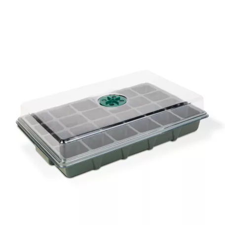 Palántanevelő szett tetővel - 37 x 23 x 9 cm