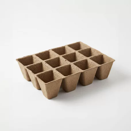 Cserepes palántanevelő tálca - 15,2 x 11,5 x 4,3 cm - 4 db / csomag