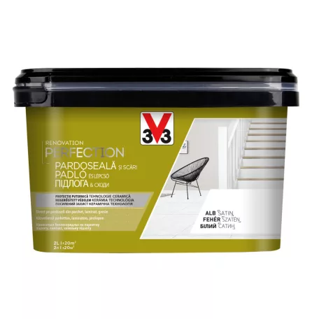 V33 Felújító Padló festék 2,0L, Fehér