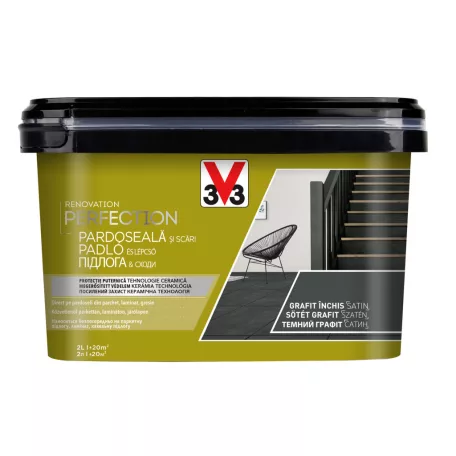 V33 Felújító Padló festék 2,0L, Sötét grafit