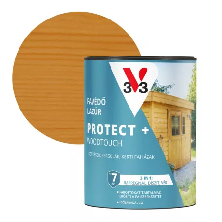 V33 Impregnáló falazúr 0,7L, Világos tölgy