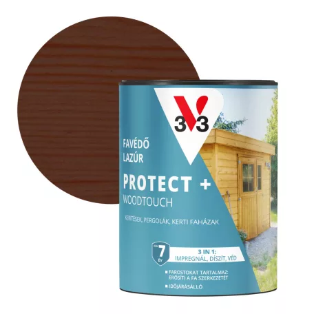 V33 Impregnáló falazúr 0,7L, Sötét tölgy