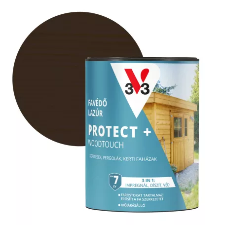 V33 Impregnáló falazúr 0,7L, Paliszander