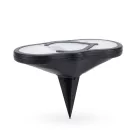 Leszúrható szolár lámpa - strandpapucs - hidegfehér - 12,7 x 8,5 cm