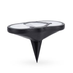   Leszúrható szolár lámpa - strandpapucs - hidegfehér - 12,7 x 8,5 cm