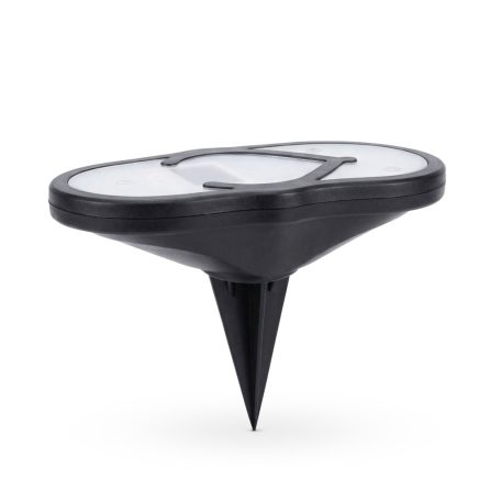 Leszúrható szolár lámpa - strandpapucs - hidegfehér - 12,7 x 8,5 cm