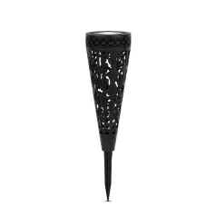   Leszúrható szolár lámpa - 1 melegfehér LED - 28,5 x 7 cm