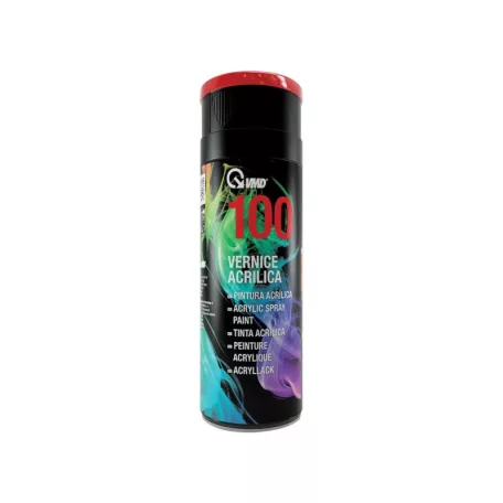 Akril zománcfesték - fémre, műanyagra, fára - 400 ml - piros