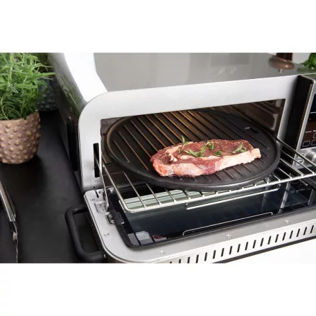 Légsütő / pizzasütő, 15 funkció, 18L rozsdamentes acél 2000W