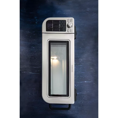 Légsütő / pizzasütő, 15 funkció, 18L rozsdamentes acél 2000W