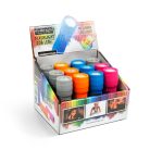 LED-es színes elemlámpa ajándék elemmel!