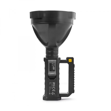 Extra fényerejű multifunkciós keresőlámpa - beépített tripoddal, akkumulátorral - 2000 lm