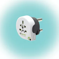   Q2POWER 1.100220 utazóadapter, World to South Africa, indulási ország: AUS/CHINA, IT, UK, CH, BRAZIL, USA, EURO, célország: ZA