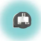 Q2 power Utazóadapter Europe to UK""