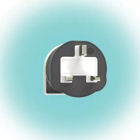 Q2 power Utazóadapter Europe to UK""