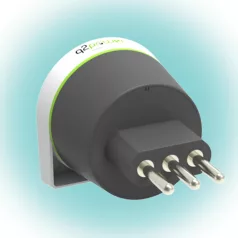   Q2POWER 1.200240 utazóadapter, France to Italy, indulási ország: FR, célország: IT