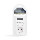 Digitális kapcsolóóra - visszajelző LED-del - 250V - 16A