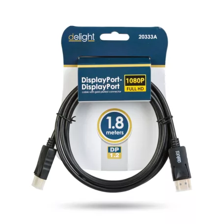 DisplayPort - Displayport kábel - 1.2 - 1080p - 1,8 m