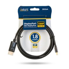 DisplayPort - Mini Displayport kábel - 1.2 - 1080P - 1,8 m