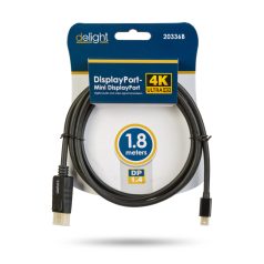 DisplayPort - Mini Displayport kábel - 1.4 - 4K - 1,8 m