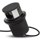 Elosztó - rejtett, 3-as + 2 x USB-A + Type-C  - USB "PowerDelivery" - fekete
