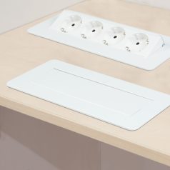 Rejtett elosztó - 4-es - Felnyíló kivitel - fehér