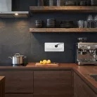 Rejtett elosztó - 4-es - Felnyíló kivitel - fehér