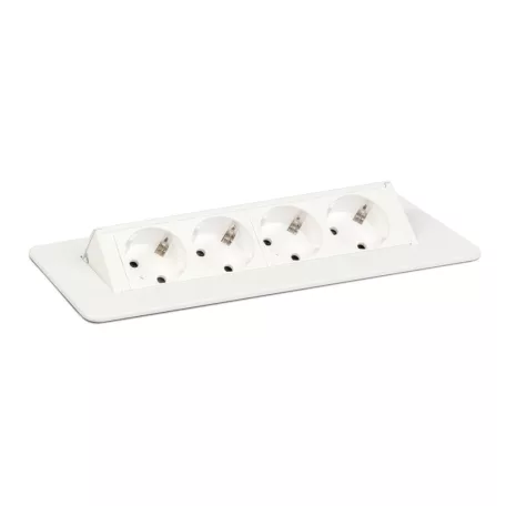 Rejtett elosztó - 4-es - Felnyíló kivitel - fehér