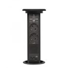 Motoros rejtett elosztó - bluetooth-os, fekete