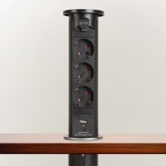 Motoros rejtett elosztó - fekete