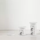 Motoros rejtett elosztó - fehér