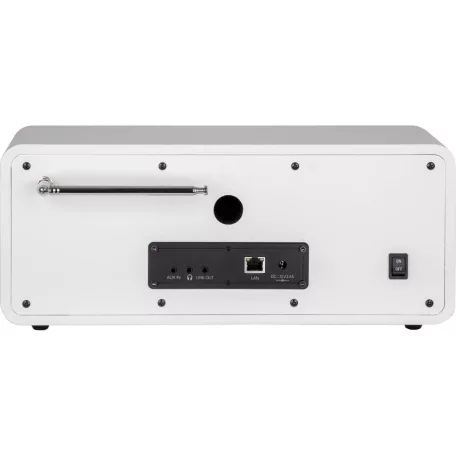 DABMAN i205 Hibrid sztereó rádió internet / DAB+ / FM fehér színben