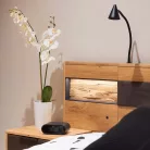 DABMAN d20 DAB+ és FM rádió ébresztőóra Fekete