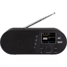 DABMAN d105 Kompakt DAB+ / FM / Bluetooth rádió fekete színben