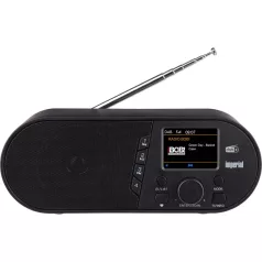   DABMAN d105 Kompakt DAB+ / FM / Bluetooth rádió fekete színben