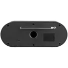 DABMAN d105 Kompakt DAB+ / FM / Bluetooth rádió fekete színben