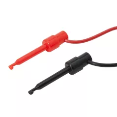   Kampós mérőcsatlakozó pár - banándugós műszerzsinór - 94 cm