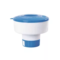   Avenli 26-398402 vegyszeradagoló, úszóadagoló, 17,8 cm átmérő, 3-as méretű tablettához, beállítható adagolás
