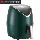 Zurrichberg RoseGold Professzionális Digitális Olaj nélküli Fritőz 3,5L 1500W ZBP/2703 (ZBP/2704) digitális fritőz, forrólevegős sütő olaj nélküli sütő zöld