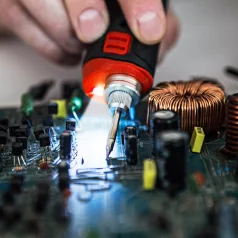   Forrasztópáka - akkumulátoros, Type-C - tisztítószivaccsal