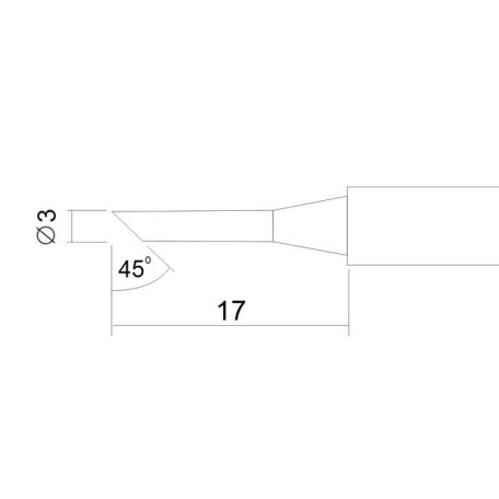 Pákahegy 28003-as pákához - 2 db / bliszter
