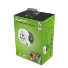 Q2POWER 2.100100 utazóadapter, QDAPTER,  indulási ország: AUS/CHINA, IT, UK, CH, BRAZIL, USA, EURO, célország: AUS, BRAZIL, IT, CH, UK, USA