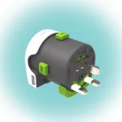 Q2POWER 2.100110 utazóadapter, Qdapter USB, indulási ország: AUS/CHINA, IT, UK, CH, BRAZIL, USA, EURO, célország: AUS, BRAZIL, IT, CH, UK, USA
