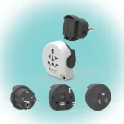 Utazóadapter Qplux World 3in1" Q2"