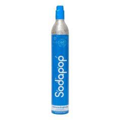   Sodapop univerzális patron szódakészítő géphez, CO2 patron, 425g, 60-80 liter szóda elkészítéséhez