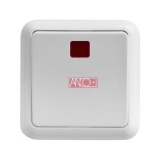 Porto 1 pólusú kapcsoló jelzőfénnyel, IP44