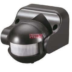 Mozgásérzékelő 180°, fekete