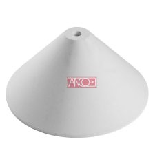 Lámpafüggeszték takaró, fehér (töltcsér)